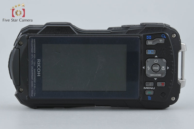 "Shutter count 3,519" Ricoh Pentax WG-30 Black 16.0 MP Waterproof Action Camera