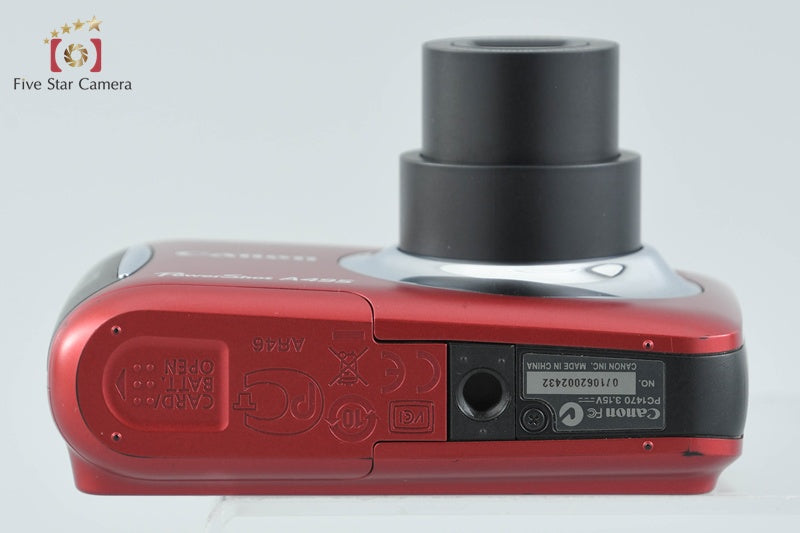 Canon PowerShot A495 Red 10.0 MP Digital Camera