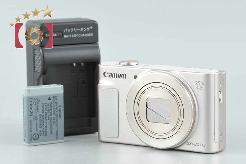 Canon PowerShot SX620 HS White 20.2 MP Digital Camera