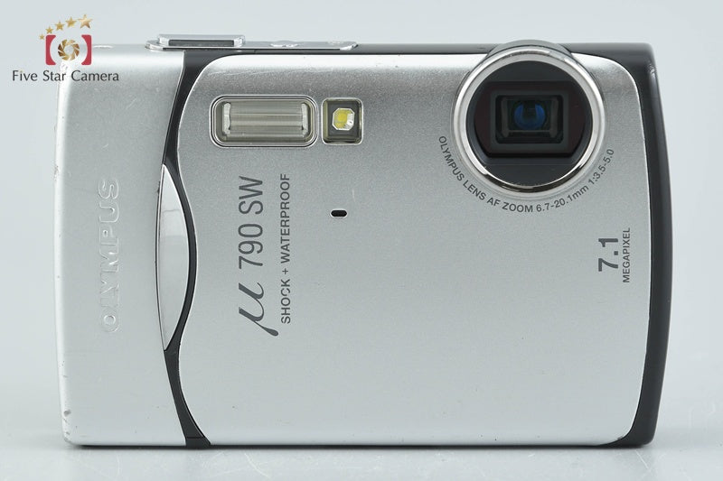 Olympus μ790SW Premium Silver 7.1 MP Digital Camera