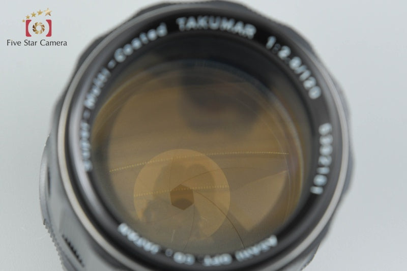 Pentax SMC TAKUMAR 120mm f/2.8 M42 Mount Lens
