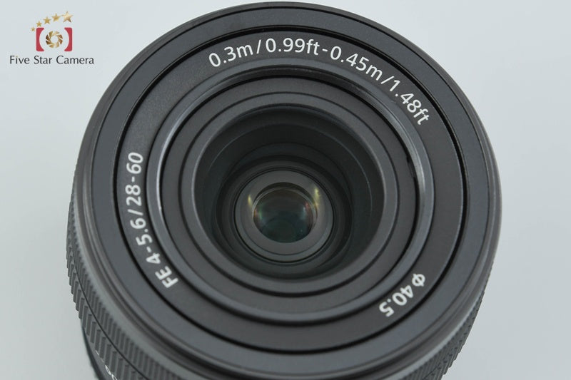 Sony FE 28-60mm f/4-5.6 SEL2860