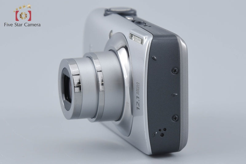 Canon IXY Digital 510 IS Silver 12.1 MP Digital Camera w/ Box