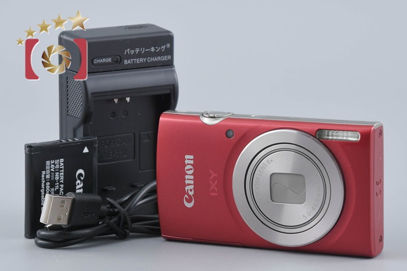 Canon IXY 200 Red 20.0 MP Digital Camera