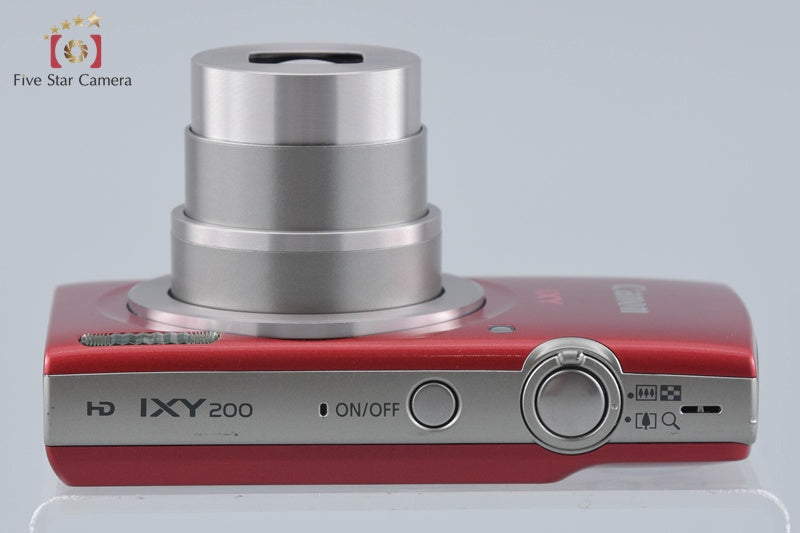 Canon IXY 200 Red 20.0 MP Digital Camera