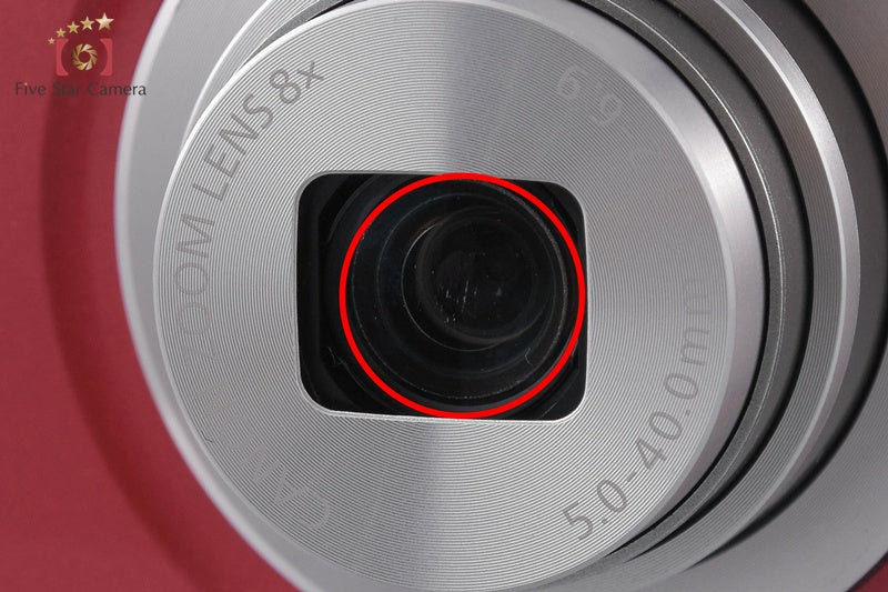 Canon IXY 200 Red 20.0 MP Digital Camera