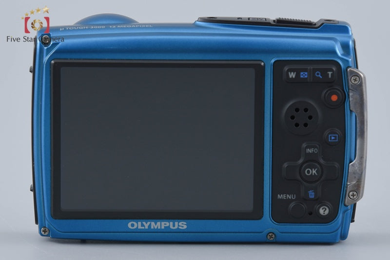 Olympus μ TOUGH-3000 Blue 12.0 MP Digital Camera