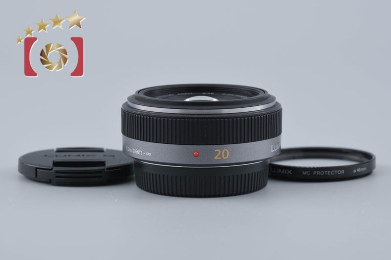 Panasonic LUMIX G 20mm f/1.7 ASPH. H-H020