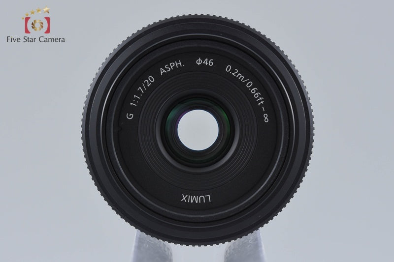 Panasonic LUMIX G 20mm f/1.7 ASPH. H-H020