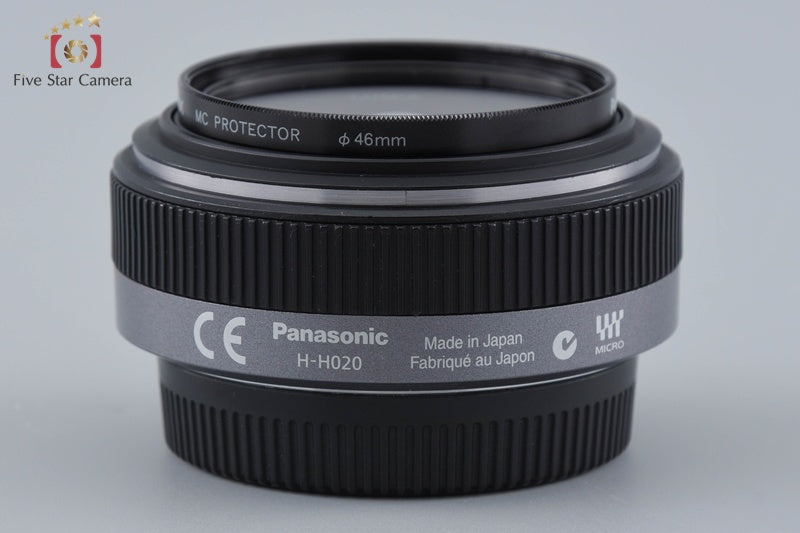Panasonic LUMIX G 20mm f/1.7 ASPH. H-H020