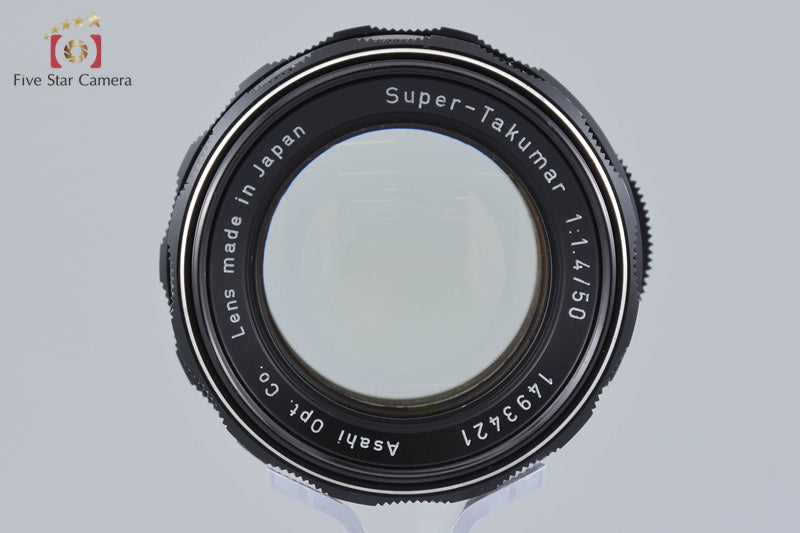 PENTAX Super-Takumar 50mm f/1.4 Early Model 8 Elements M42 Mount