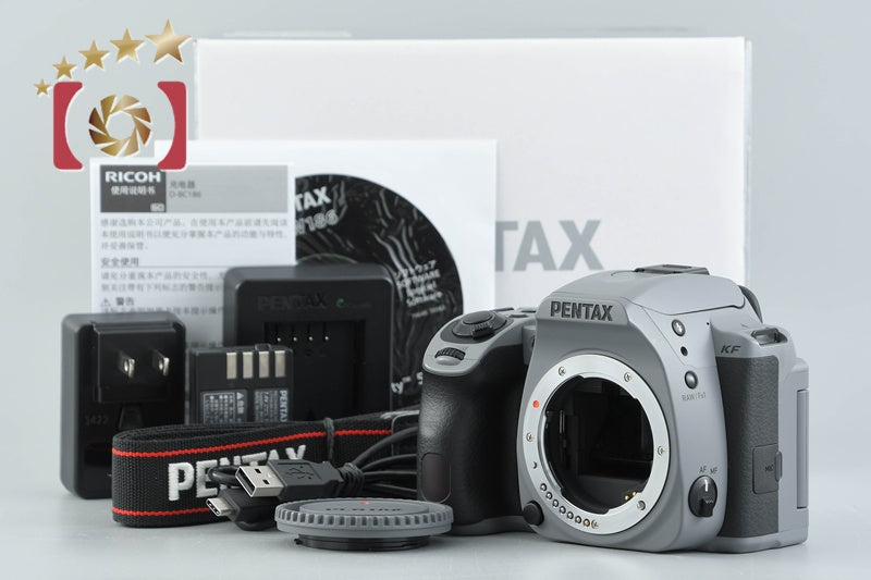 "Count 2,062" Pentax KF Stone 24.2 MP Digital SLR Camera Body w/ Box