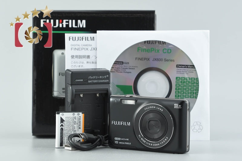 Fujifilm FINEPIX JX660 Black 16.0 MP Digital Camera w/ Box