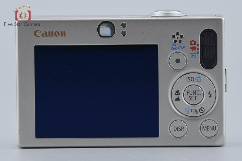 Canon IXY Digital 10 Silver 7.1 MP Digital Camera w/ Box