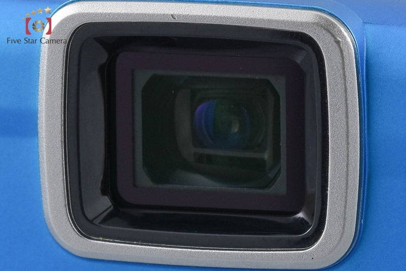 "Shutter count 893" Olympus TOUGH TG-320 Blue 14.0 MP Digital Camera