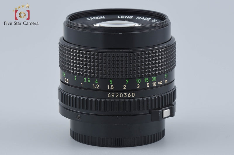 Canon New FD 50mm f/1.4