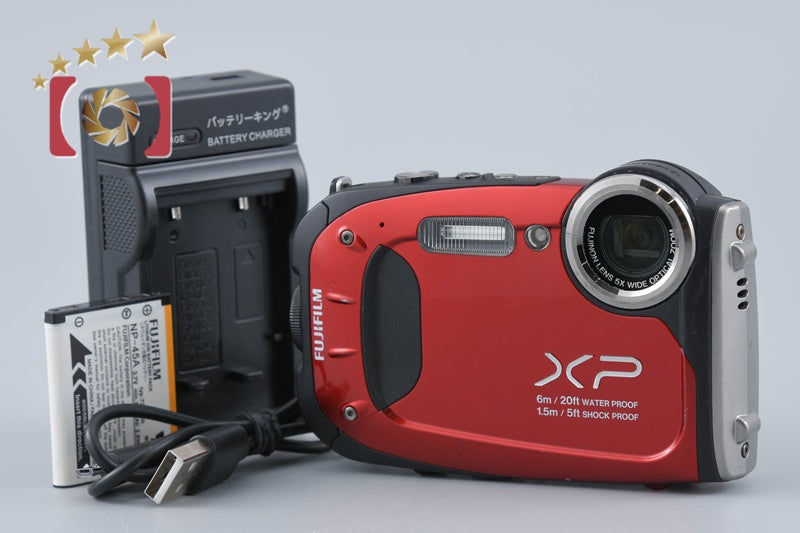 Fujifilm FinePix XP60 Red 16.4 MP Digital Camera