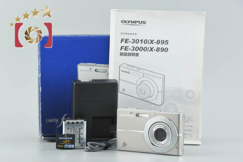 Olympus CAMEDIA FE-3010 12.0 MP Digital Camera w/ Box