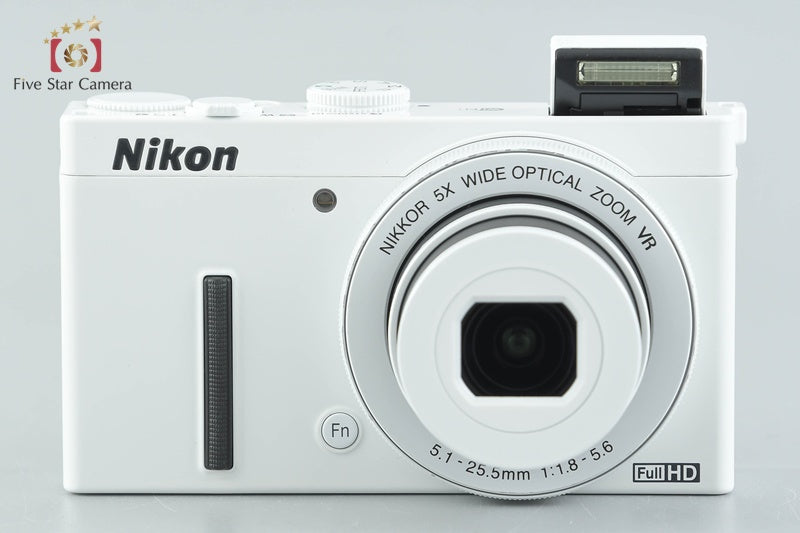 Nikon COOLPIX P340 White 12.1 MP Digital Camera