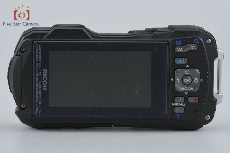 "Count 2,788" Ricoh Pentax WG-30 Ebony Black 16.0 MP Waterproof Action Camera