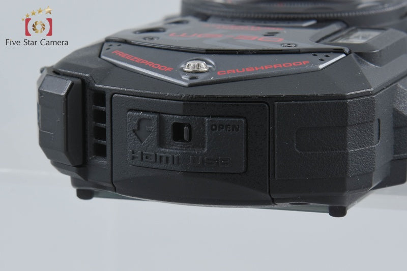 "Count 2,788" Ricoh Pentax WG-30 Ebony Black 16.0 MP Waterproof Action Camera