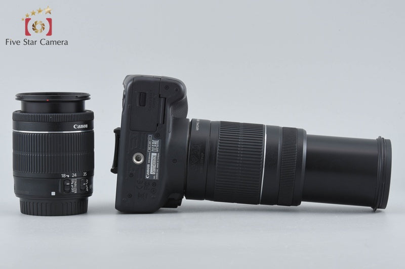"Count 2,140" Canon EOS Kiss X7 / Rebel SL1 / 100D 18.0 MP 18-55 55-250 Lenses