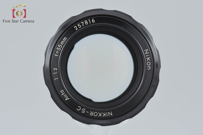 Nikon NIKKOR-S.C Auto 55mm f/1.2 Non Ai Lens