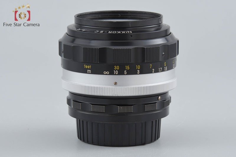 Nikon NIKKOR-S.C Auto 55mm f/1.2 Non Ai Lens