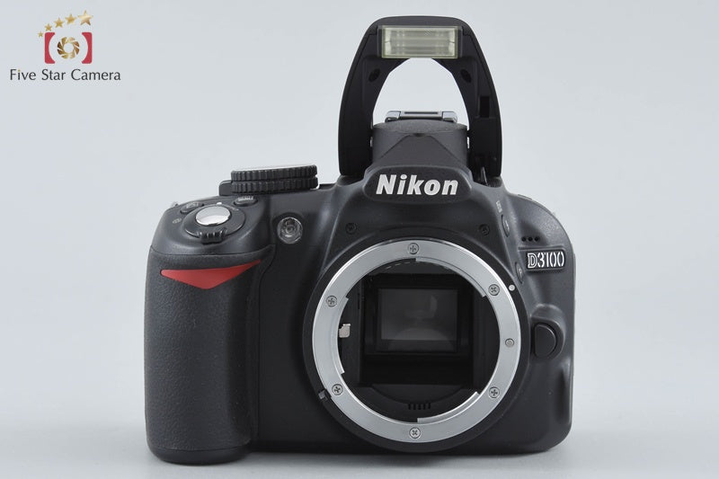 "Shutter count 4,121" Nikon D3100 Black 14.2 MP Digital SLR Camera 18-55 VR Lens