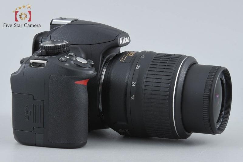 "Shutter count 4,121" Nikon D3100 Black 14.2 MP Digital SLR Camera 18-55 VR Lens