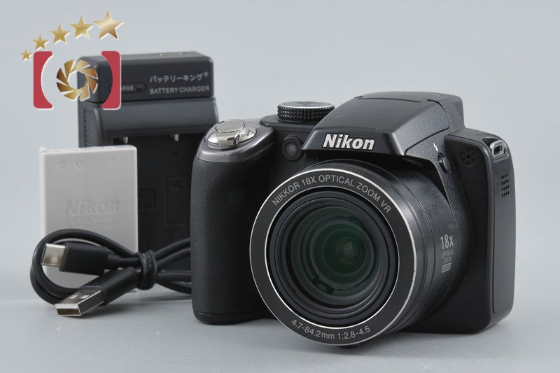 Nikon COOLPIX P80 Black 10.1 MP Digital Camera