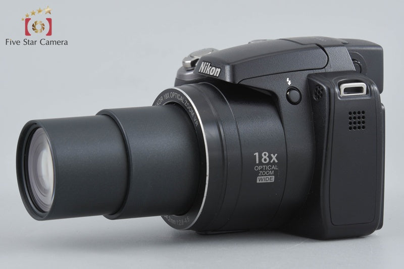 Nikon COOLPIX P80 Black 10.1 MP Digital Camera