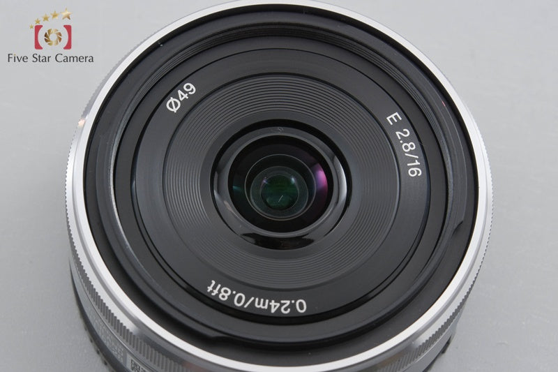 SONY E 16mm f/2.8 SEL16F28
