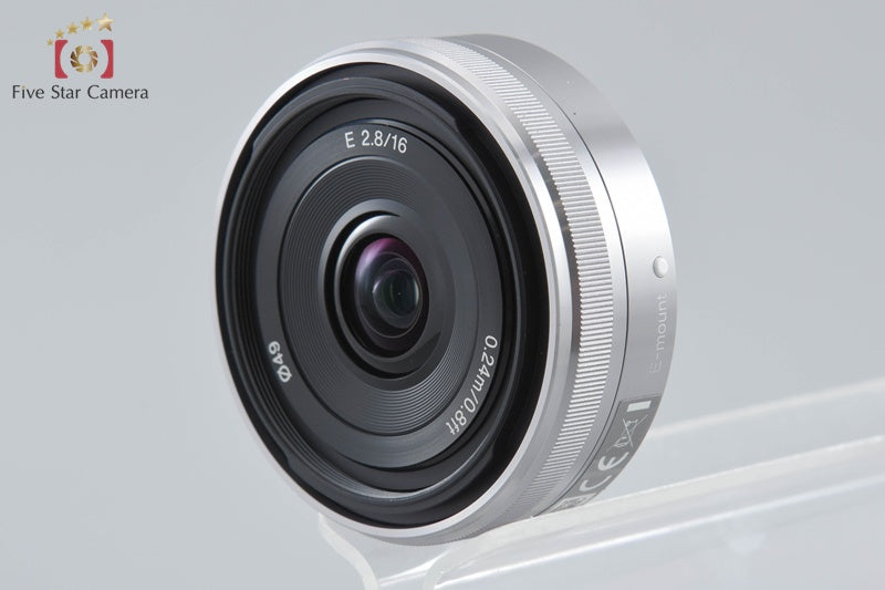 SONY E 16mm f/2.8 SEL16F28