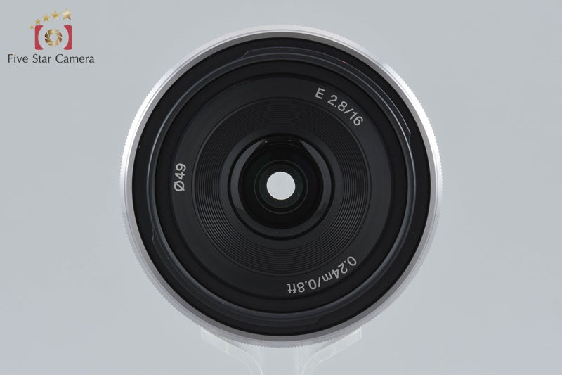 SONY E 16mm f/2.8 SEL16F28