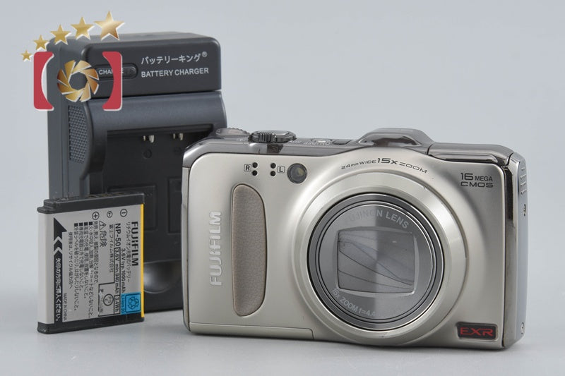 Fujifilm FinePix F550EXR Champagne Gold 16.0 MP Digital Camera