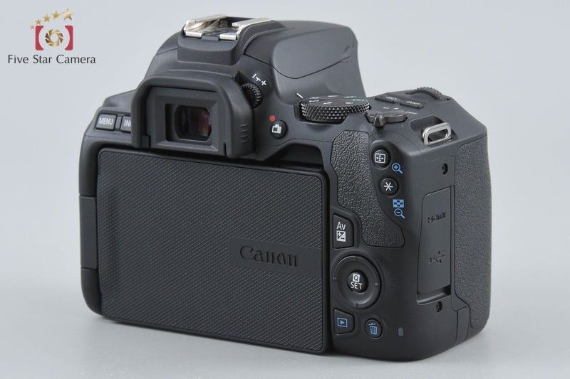 Canon EOS Kiss X10 / Rebel SL3 / 250D / 200DII Black 24.1 MP 18-55 Lens