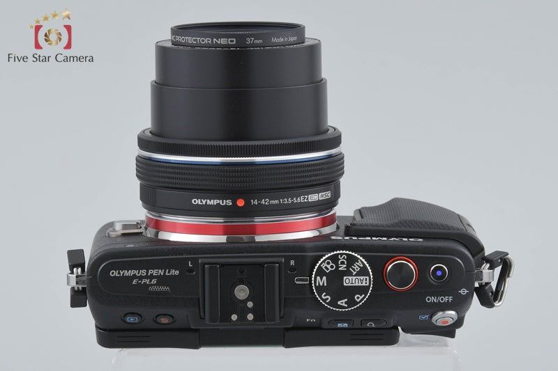 "Shutter count 434" Olympus PEN Lite E-PL6 Black 16.1 MP 14-42 Lens