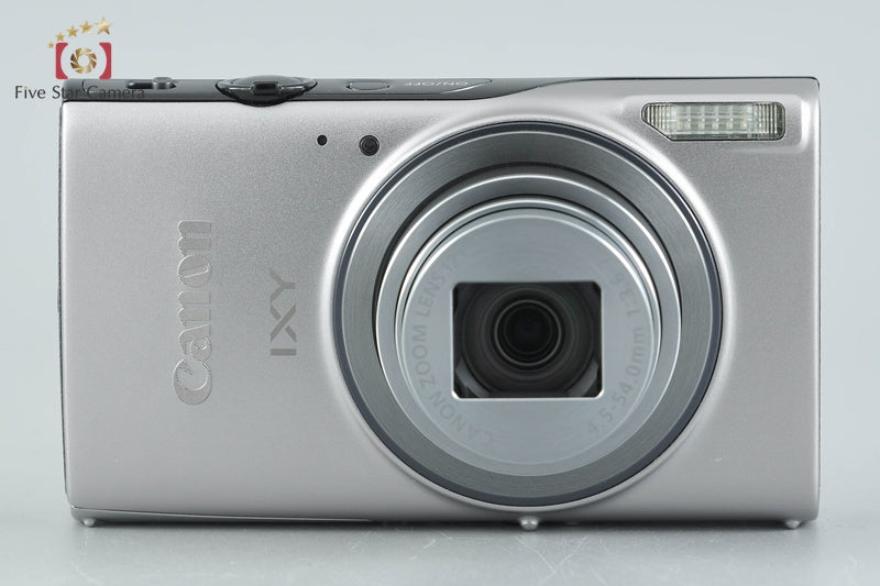Canon IXY 640 Silver 20.2 MP Digital Camera w/ Box
