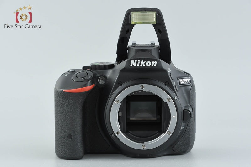 Nikon D5500 Black 24.2 MP Digital SLR Camera Body
