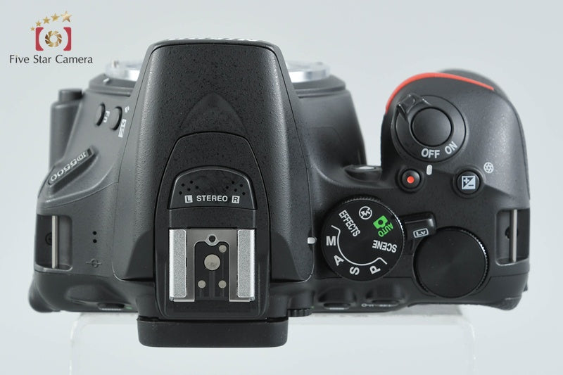 Nikon D5500 Black 24.2 MP Digital SLR Camera Body