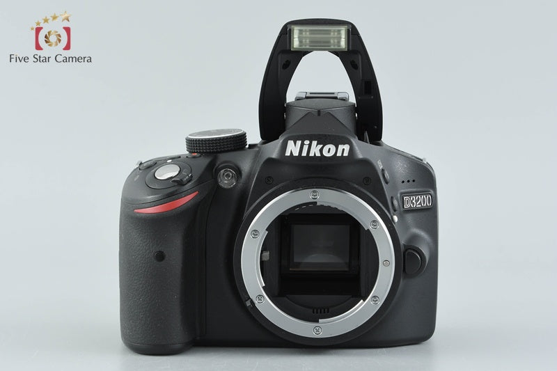 "Shutter count 2,936 " Nikon D3200 Black 24.2 MP DSLR 18-55 55-200 VR Lenses