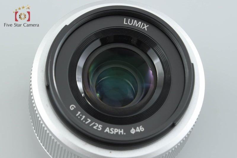 Panasonic LUMIX G 25mm f/1.7 ASPH. H-H025 Silver