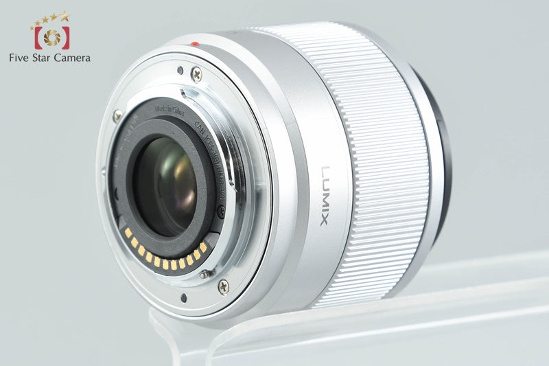 Panasonic LUMIX G 25mm f/1.7 ASPH. H-H025 Silver