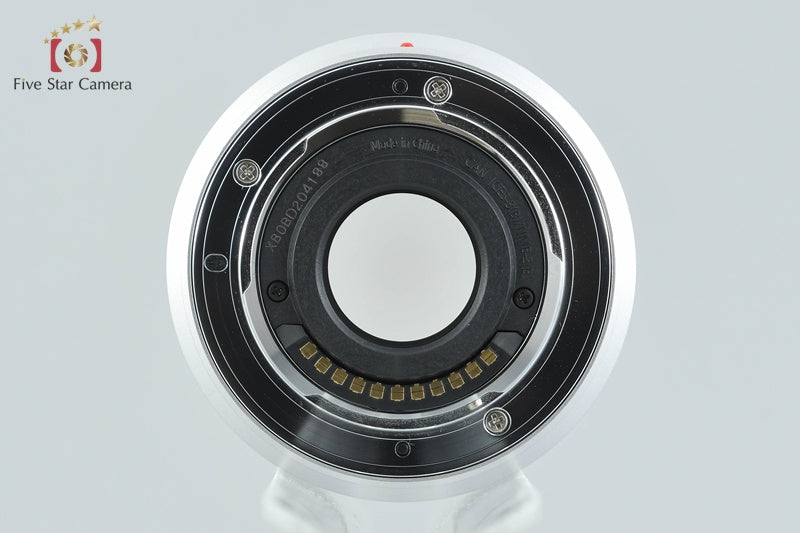 Panasonic LUMIX G 25mm f/1.7 ASPH. H-H025 Silver