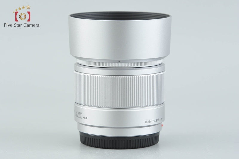 Panasonic LUMIX G 25mm f/1.7 ASPH. H-H025 Silver