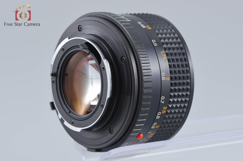 Minolta New MD 50mm f/1.4