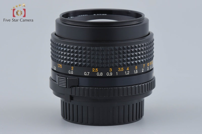 Minolta New MD 50mm f/1.4