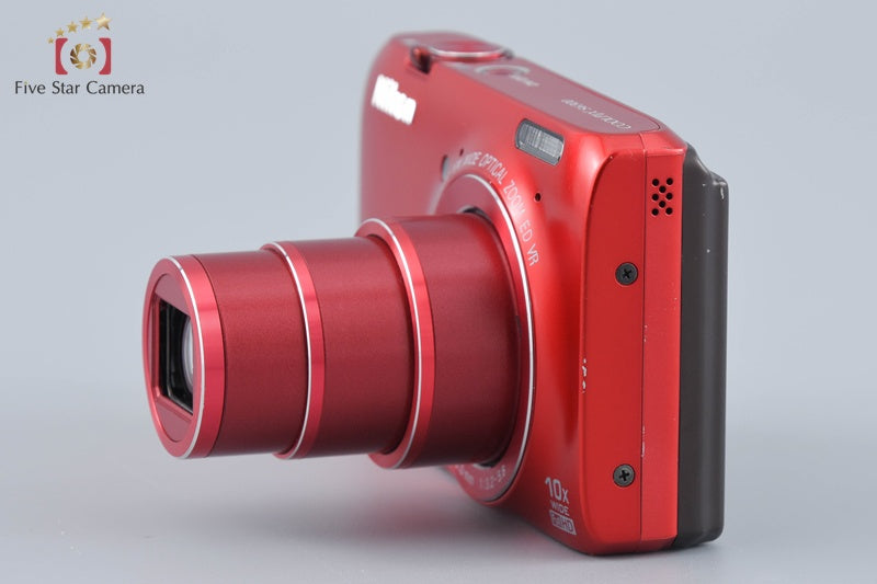 Nikon COOLPIX S6300 Urban Red 16.0 MP Digital Camera