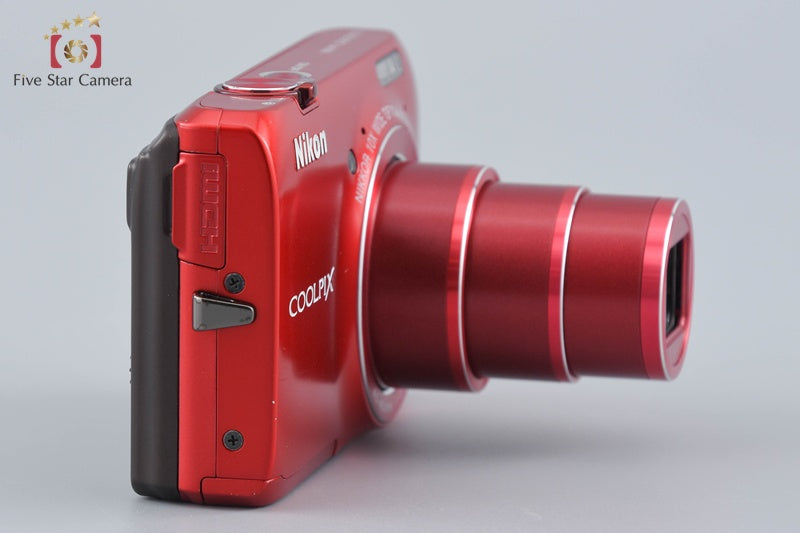 Nikon COOLPIX S6300 Urban Red 16.0 MP Digital Camera